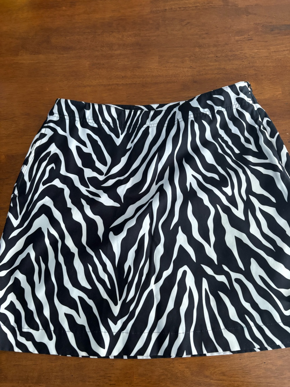 EP Black & White Zebra Print Women's Skorts